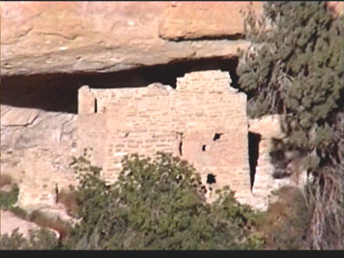 One of several pictures  taken of the cliff dwellings in Mesa Verde